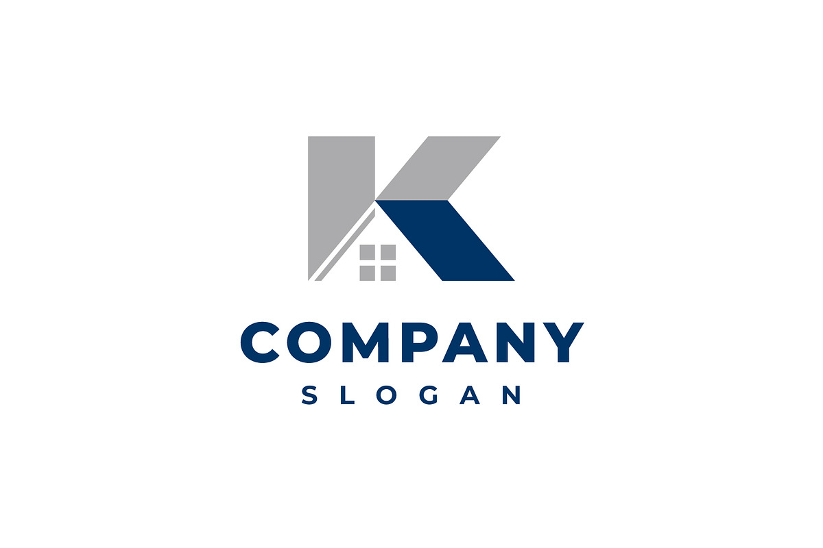 K House Design Build Logo, a Branding & Logo Template by brandphant