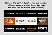 Madellin - Logo Font, a Sans Serif Font by Umitype (Thumbnail 15 of 15)