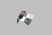 A5 Trifold Brochure Mockup, a Print Template by rahmatmoscae (Thumbnail 2 of 13)