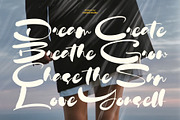 Bostania - Bold Brush Font, a Handwritten Font by Inviline.co (Thumbnail 5 of 10)