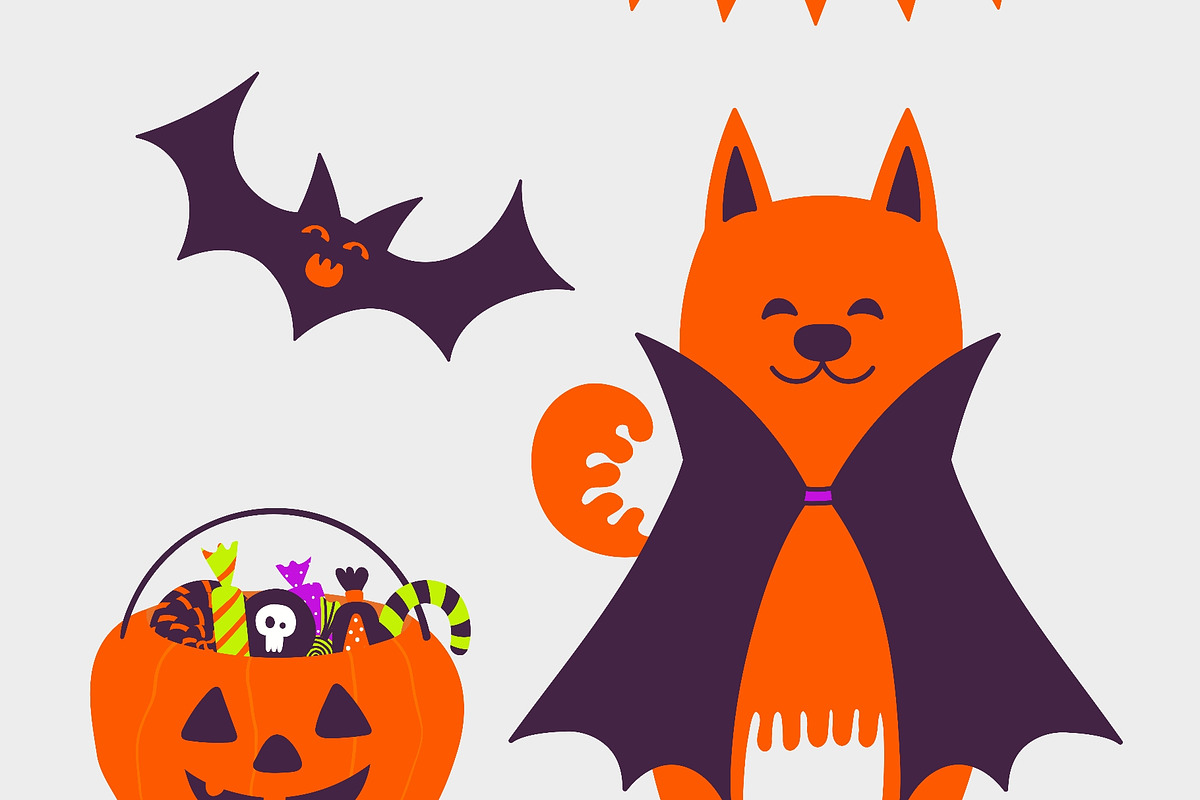 Cute dog in count Dracula cloak, a Seasonal Illustration by sceptical cactus (Photo 2 of 3)