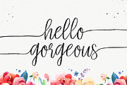 Be Bright + Swashes, a Script Font by Seniors (Thumbnail 7 of 9)