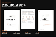 Architecture Studio Templates Bundle, a Presentation Template by Just Necessary (Thumbnail 5 of 6)