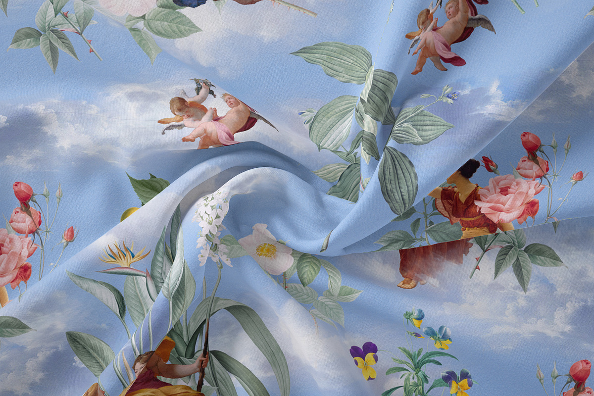 Baroque Beauty Seamless Pattern Pack, a Pattern Graphic by PrintyleStudio (Photo 9 of 11)