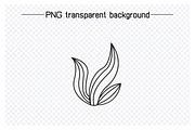 Bundle of Leaf Line Illustrations, an Illustration by Designfour (Thumbnail 5 of 7)