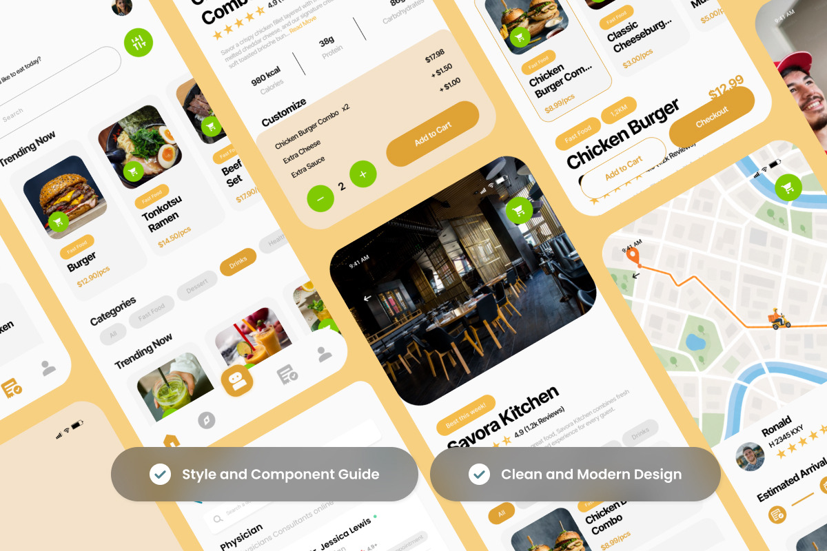 DuaPiring AI Food Delivery Mobile Ap, an App Template by productype1 (Photo 3 of 5)