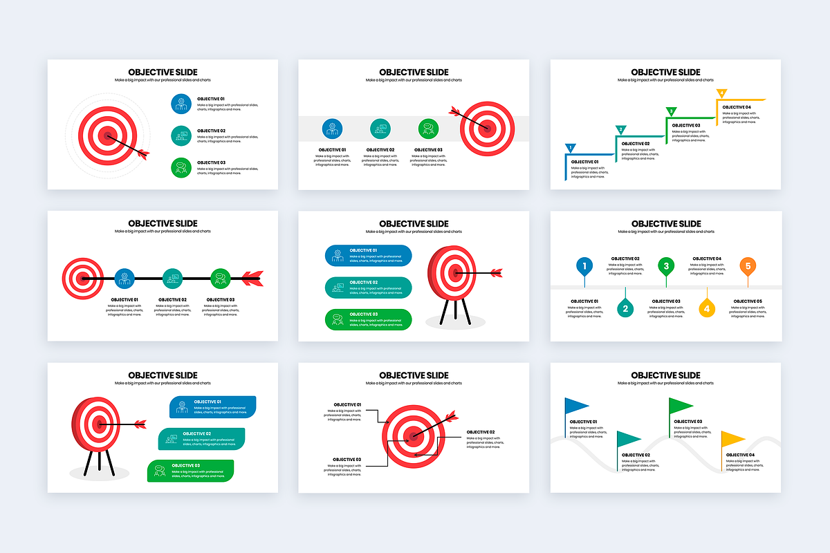 Objective Keynote Slides Template, a Presentation Template by Slidesmash