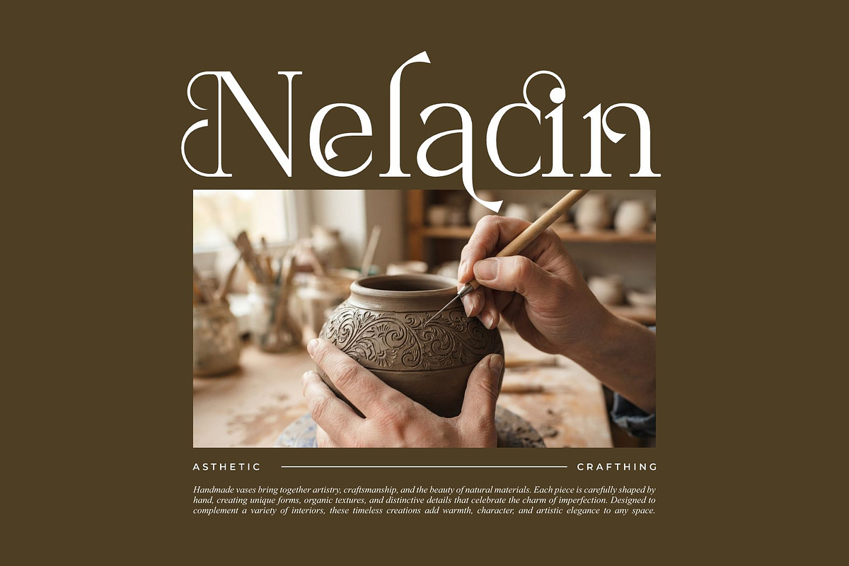 Mefiko || Elegant Stylish Serif Font, a Serif Font by Ermedia Studio (Photo 6 of 10)