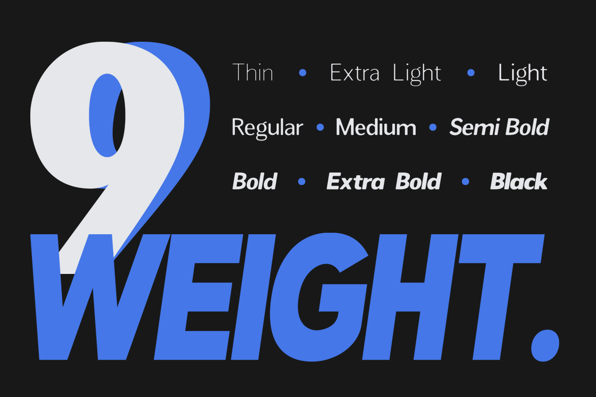Readant Expanded - Family Font, a Sans Serif Font by Rastype (Photo 7 of 10)
