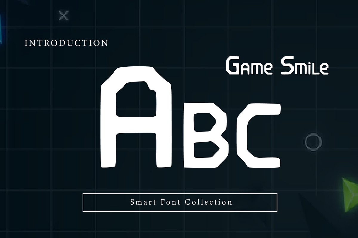 Game Smile, a Font by Wow Magic (Photo 2 of 3)