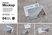 Postcard Mockup Bundle Set, an Advertising Mockup by Rielismee (Thumbnail 1 of 5)