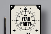 New Year Party Invitation Poster, a Brochure Template by MightyDesign (Thumbnail 2 of 8)