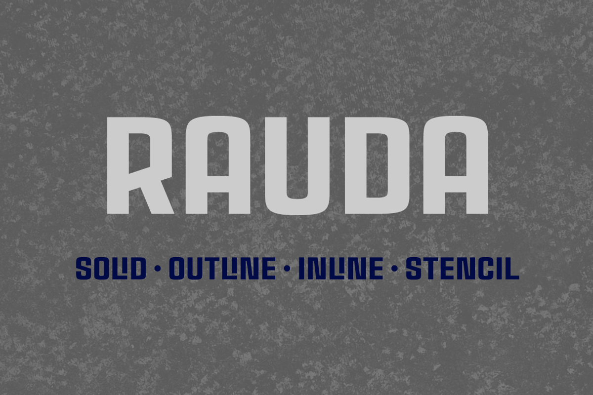 Rauda Font Family