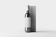 Wine Bottle Mockup, a Product Mockup by GraphicsPixel (Thumbnail 6 of 7)
