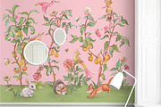 Watercolor plants Graphics patterns, a Pattern Graphic by TanyaSchuka (Thumbnail 9 of 12)