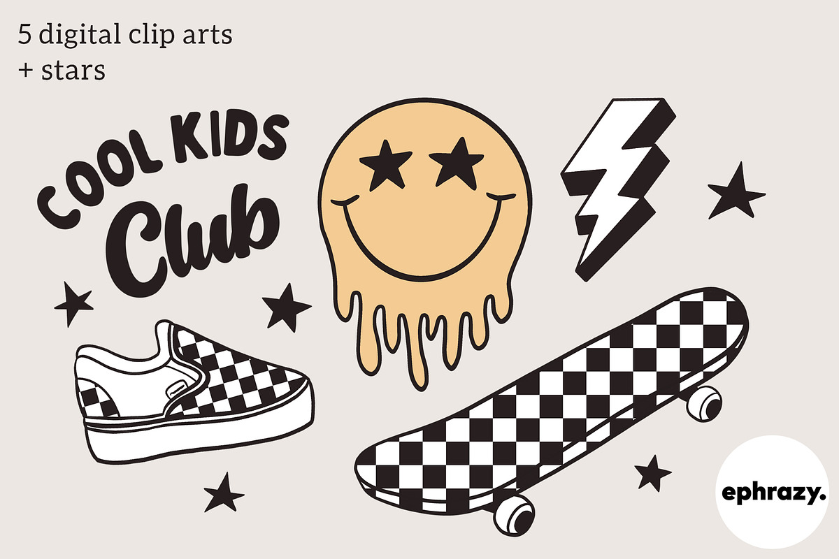 Cool Kids Checked Graphics, a Pattern Graphic by EphrazyGraphics (Photo 7 of 7)