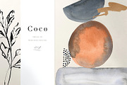 Coco - Abstract Watercolors, an Illustration by Twigs and Twine (Thumbnail 1 of 14)