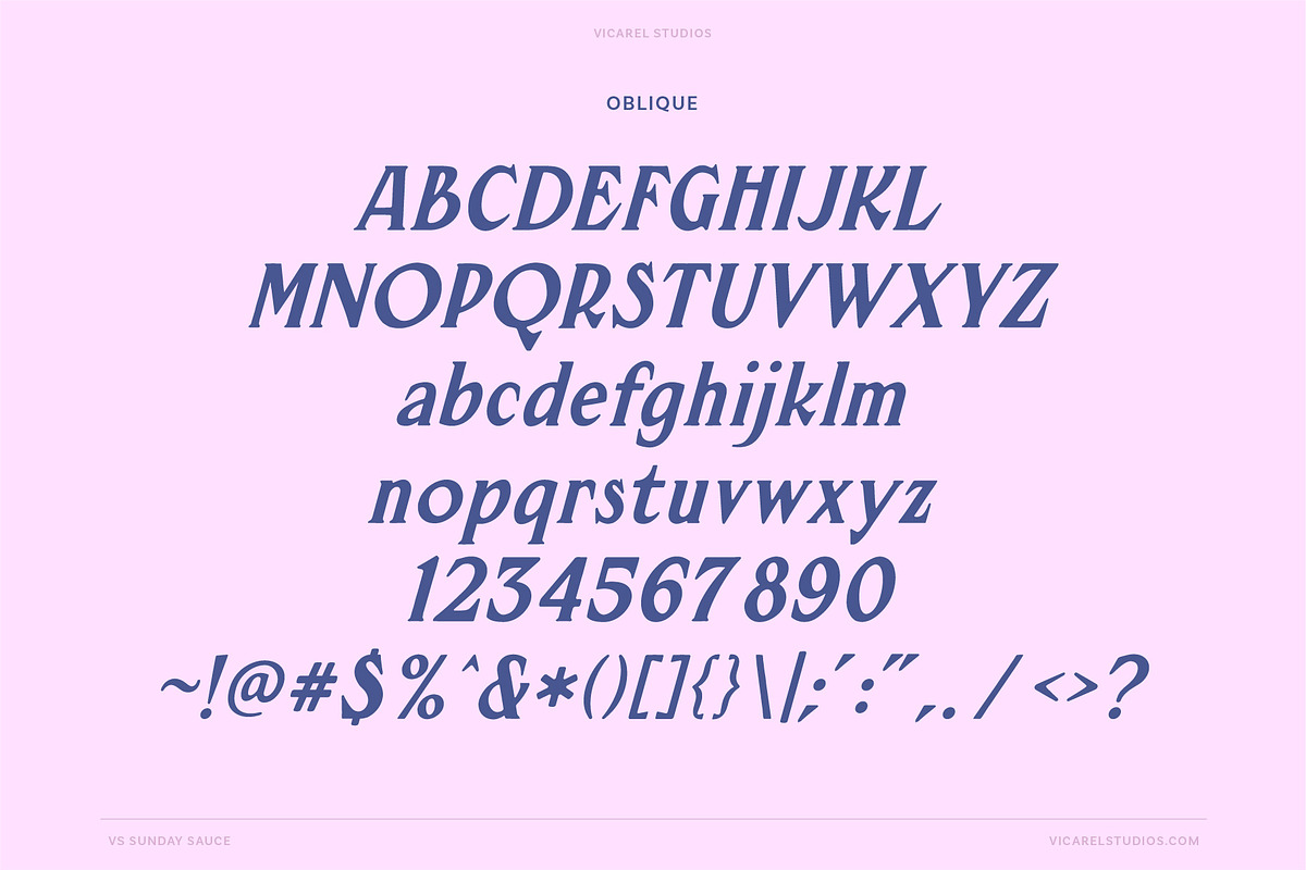 Sunday Sauce, Nostalgic Vintage Font, a Serif Font by Vicarel Studios (Photo 16 of 16)