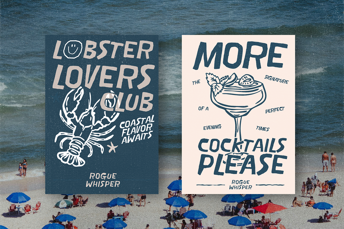 Rogue Whisper – Bold Brush, a Handwritten Font by Portocraft (Photo 8 of 10)