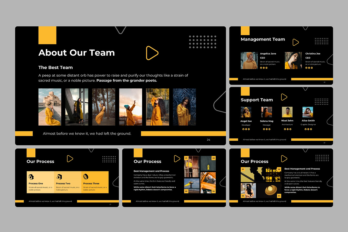 Business Plan -Presentation Template, a Presentation Template by MNML Agency (Photo 22 of 34)
