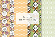 Patterns for Mother's day, a Pattern Graphic by Lyolya Profitrolya (Thumbnail 1 of 5)