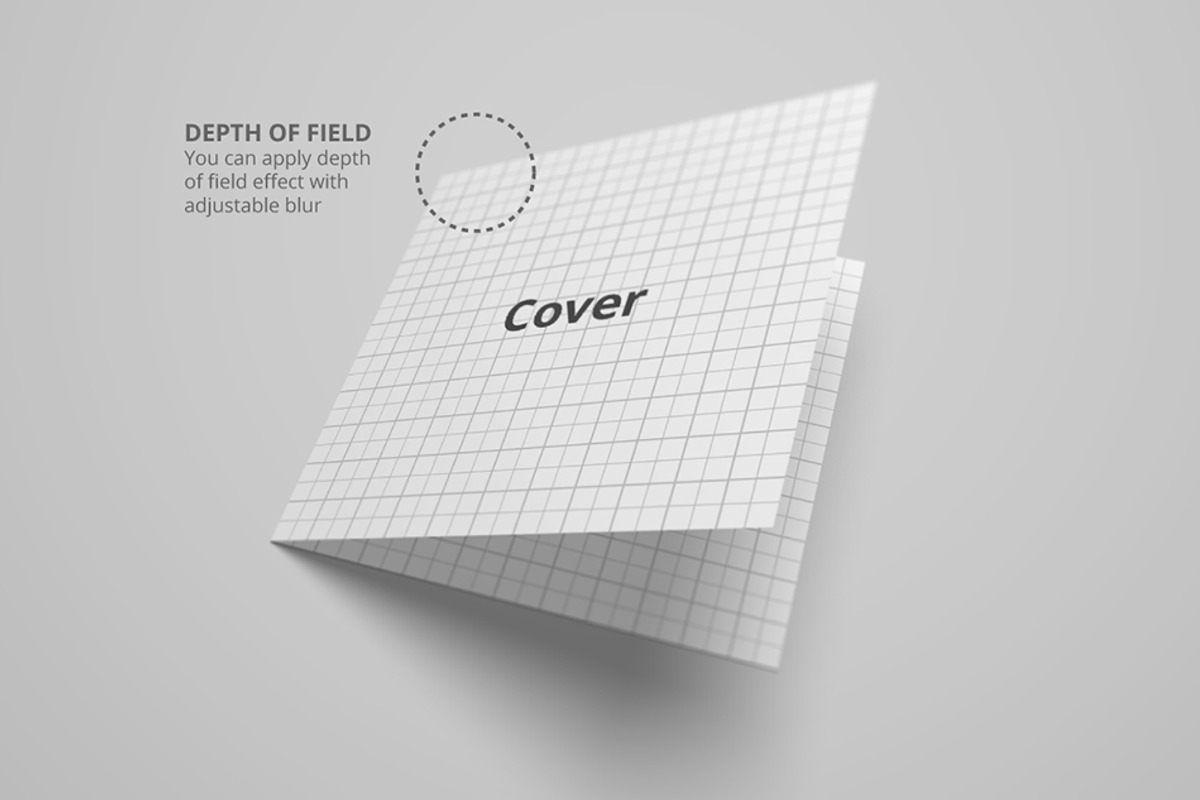 Bifold Brochure/Greeting Card Mockup, a Print Template by Petr Stránský (Photo 7 of 9)