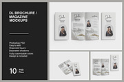 DL Brochure / Magazine Mockup, a Print Template by mahhyud (Thumbnail 1 of 11)