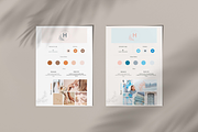 Peach Branding Kit Moodboard, a Presentation Template by Bonita Digital Design (Thumbnail 2 of 3)