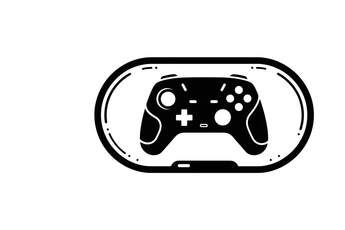 set of gaming controller silhouettes, an Illustration by Amazin_art (Photo 35 of 41)