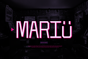 Kubicore | Techno Retro Display, a Sans Serif Font by gracetype_studio (Thumbnail 6 of 12)