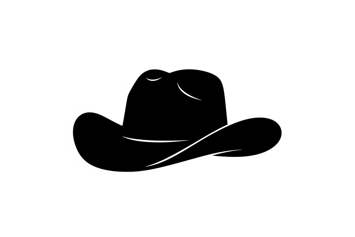 Minimal Cowboy Hat Silhouette Bundle, an Illustration by Designs_River (Photo 17 of 51)