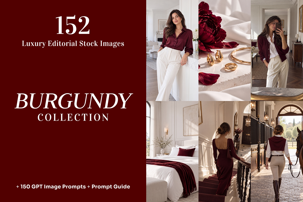 Burgundy Collection – Luxury Photo, a Beauty & Fashion Photo by Digital Blood (Photo 1 of 16)
