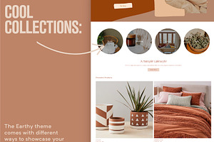 Earthy Neutral Boho Shopify Theme