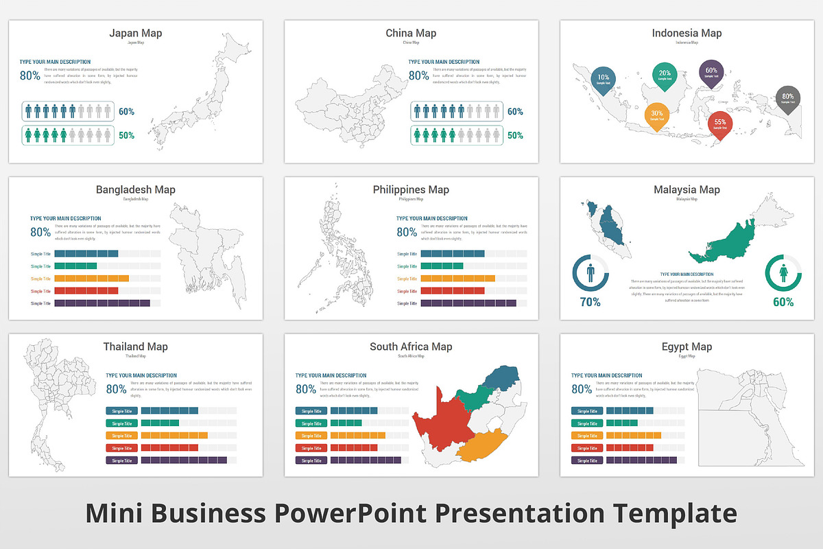 Mini Business PowerPoint Template, a Presentation Template by GraphicStan (Photo 29 of 30)