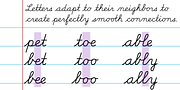 School Cursive, a Handwritten Font by Cursive Workshop (Thumbnail 6 of 6)