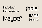 Stoica – Font Family, a Sans Serif Font by Stefano Giliberti (Thumbnail 7 of 10)