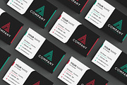2 Creative Modern Business Card, a Business Card Template by Soufone (Thumbnail 1 of 3)