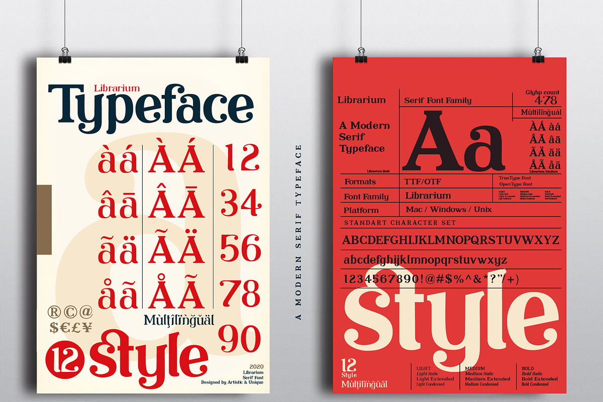 Librarium - Serif Font Family preview 3