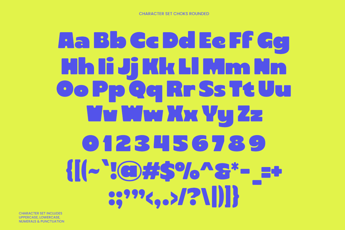 Choks - Heavy Bold Branding Font, a Sans Serif Font by Say Studio (Photo 10 of 10)