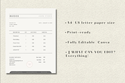 Invoice minimal, a Stationery Template by Prodesign (Thumbnail 2 of 2)