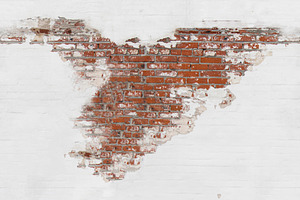 Red brick the texture of the stock photo containing red and brick