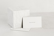 White Business Card Mockup Pack, a Product Mockup by S48 Mockups (Thumbnail 4 of 5)