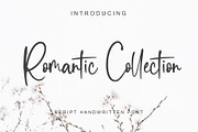Romantic Collection, a Script Font by alphArtype (Thumbnail 1 of 6)