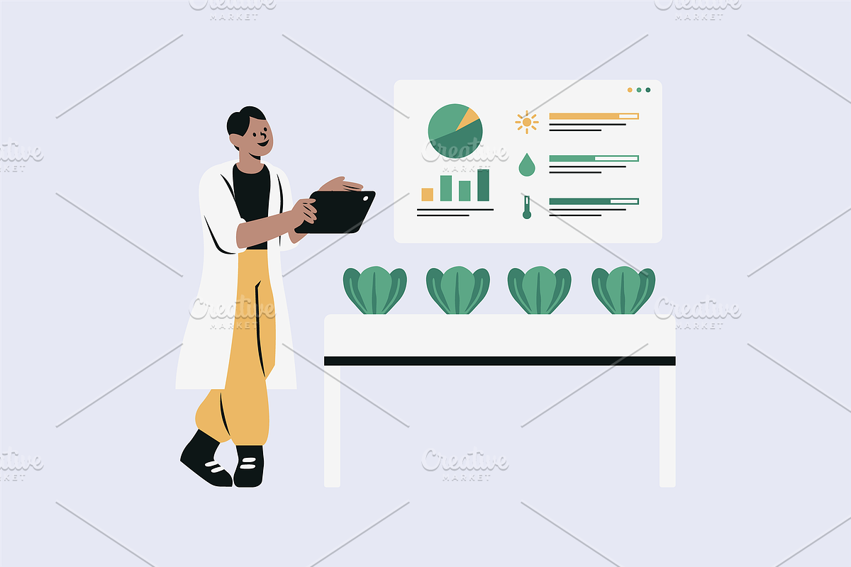 Agriculture Technology Illustration, a Technology Illustration by Jump Studio (Photo 6 of 10)