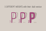 Panforte Pro - 7 fonts, a Sans Serif Font by Zetafonts (Thumbnail 3 of 8)
