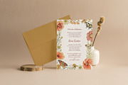 Sunset Wildflowers Delicate Flora, a Decorative Illustration by SunnyAfternoons (Thumbnail 12 of 15)