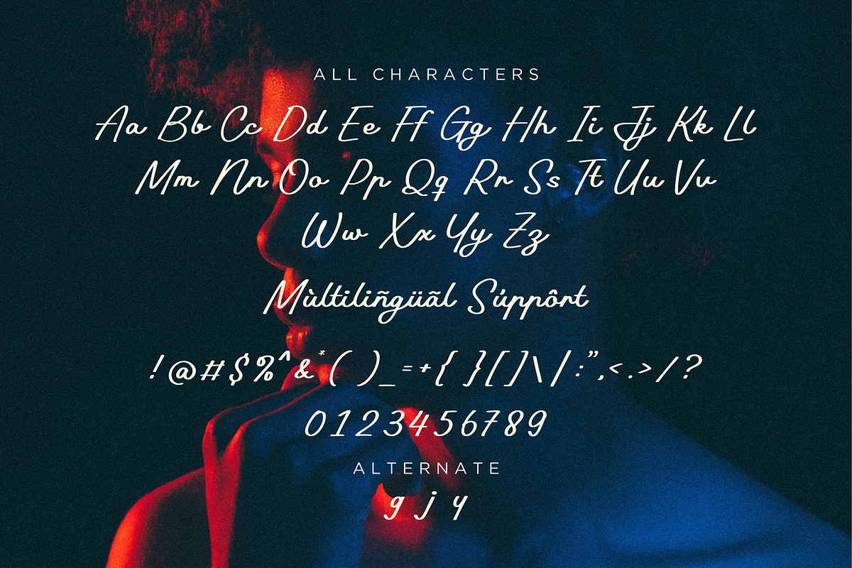 Jackson California A Stylish Script, a Script Font by Allouse Studio (Photo 9 of 10)