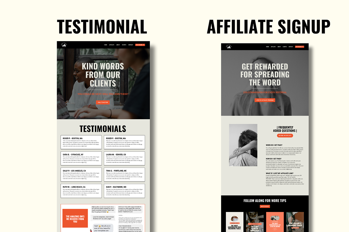 Kartra Bold & Modern Template, a Landing Page Template by Solana Creative Co. (Photo 5 of 8)