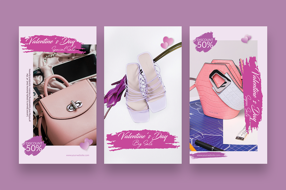 Valentine Sale - Instagram Story, a Social Media Template by UnicodeID (Photo 4 of 4)