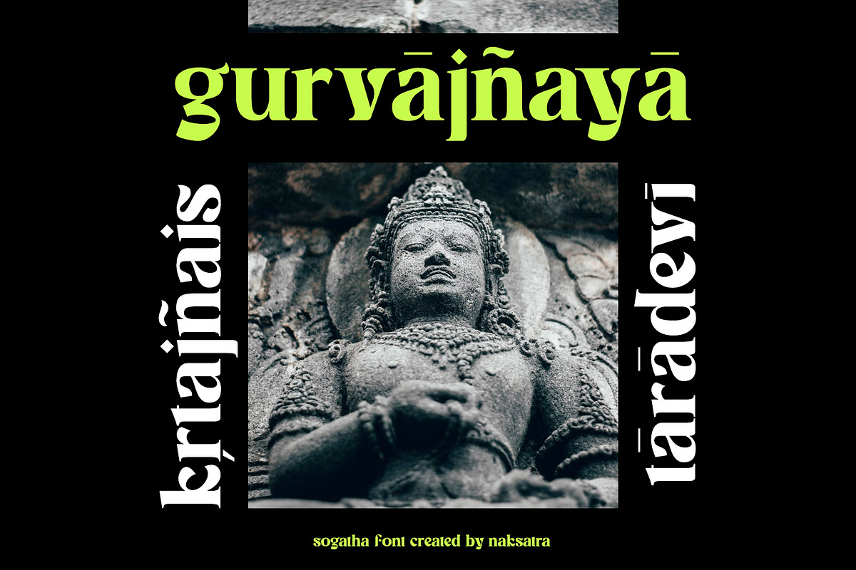 Sogatha, a Serif Font by Naksatra (Photo 3 of 11)
